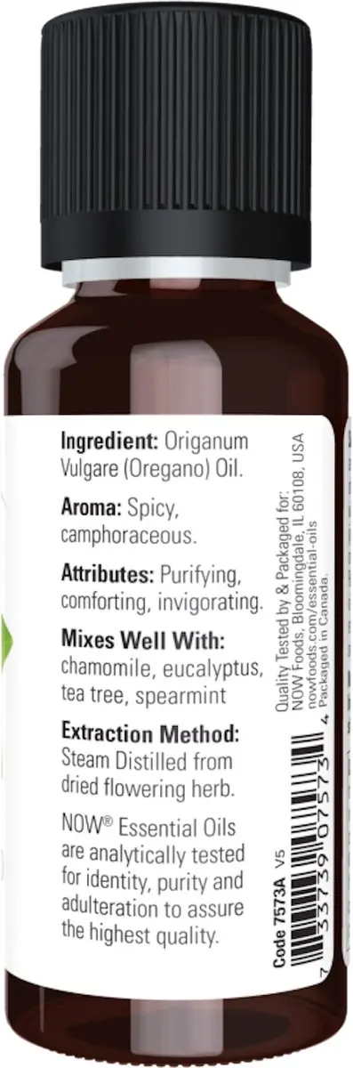 Now Foods Oregano Olie 30ml