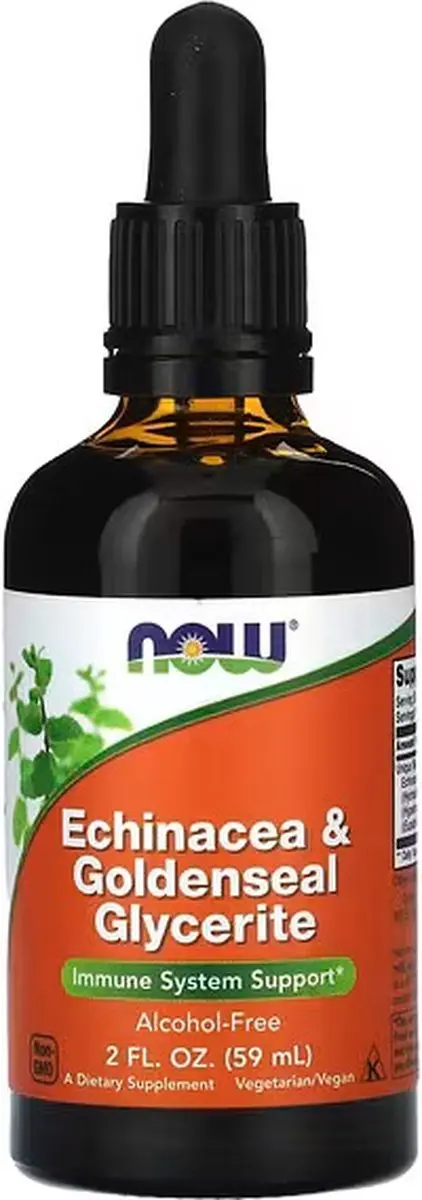 Now Foods Echinacea & Goldenseal Glycerite 59ml