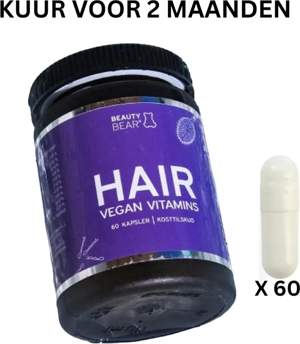 Beauty Bear Hair Vitamines 60 Capsules