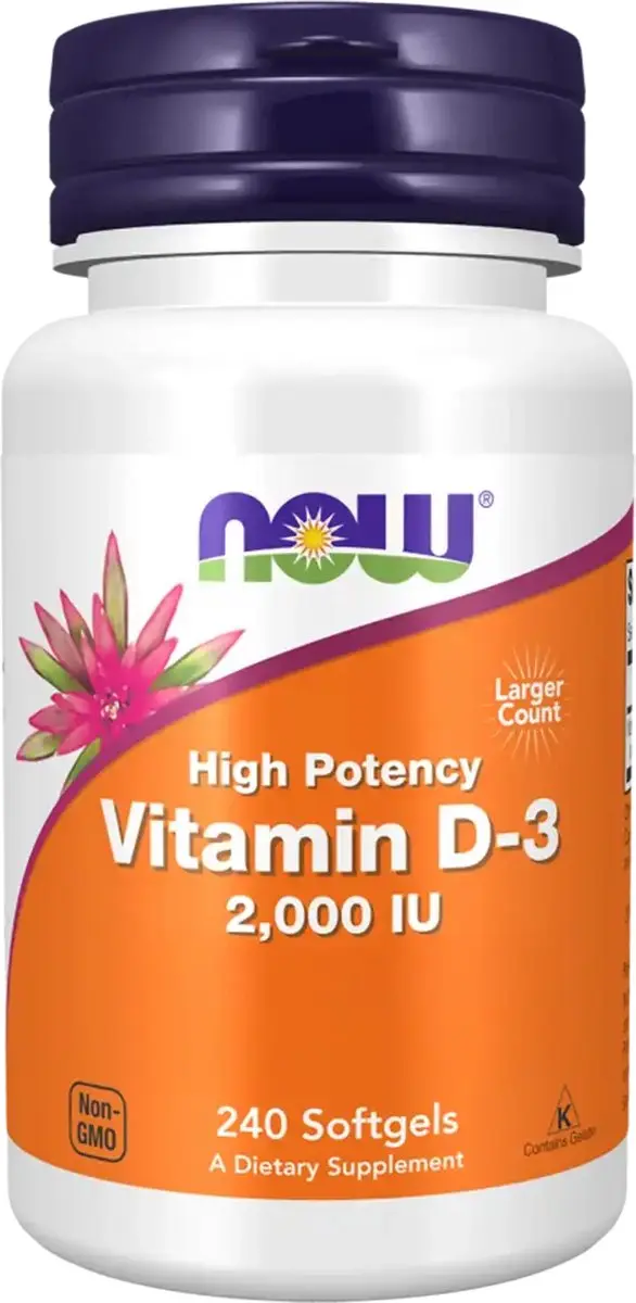 Now Foods Vitamine D-3 2000IU