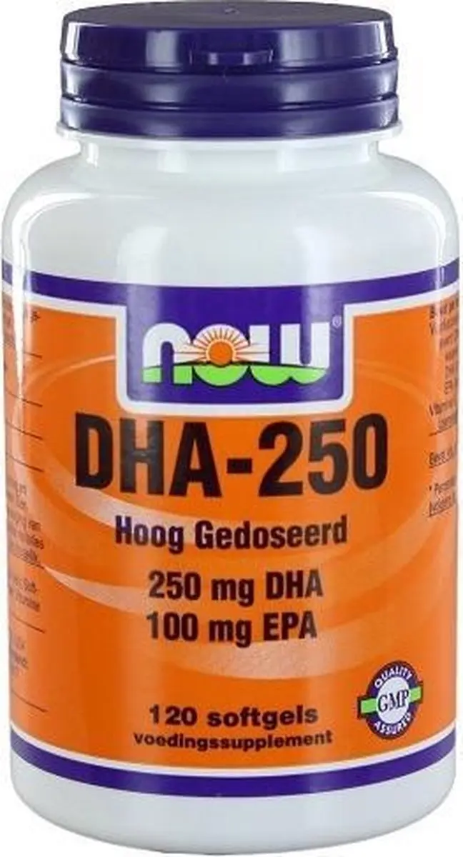 Now Foods DHA-250 Omega-3 94g