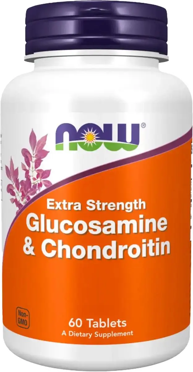 Now Foods Glucosamine & Chondroitin Extra Strength 60 Tabletten