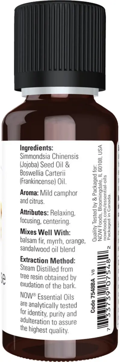 Now Foods Frankincense 20% Olie - 30ml