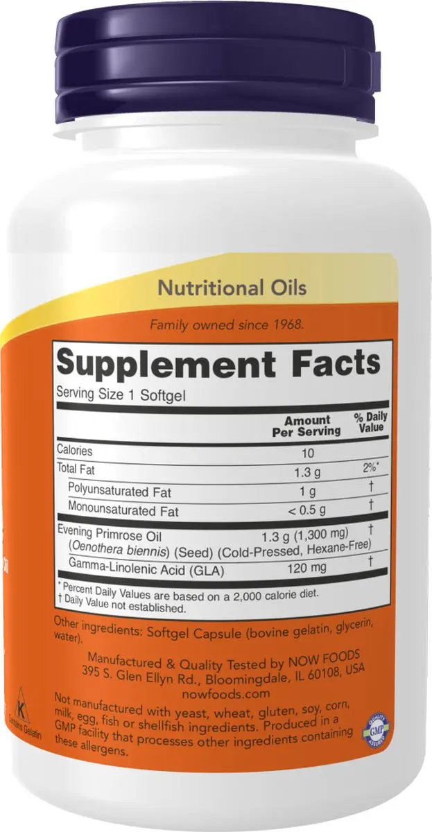 Now Foods Super Primrose 1300mg - 60 Softgels