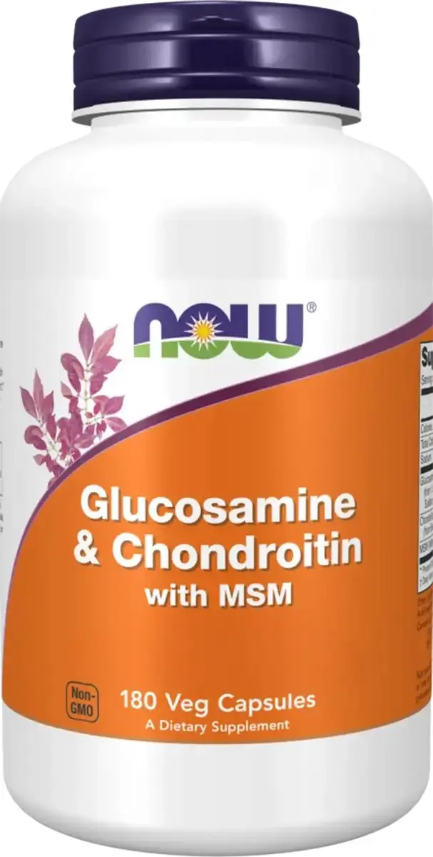 Now Foods Glucosamine Chondroïtine MSM 180 Stuks