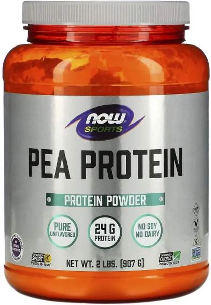 Now Foods Pea Protein Powder 908g - Natuurlijk