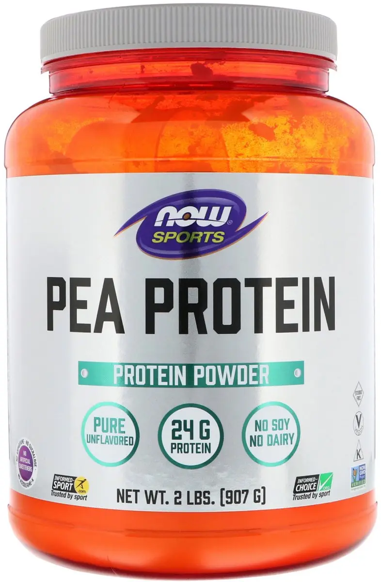 Now Foods Pea Protein Powder 908g