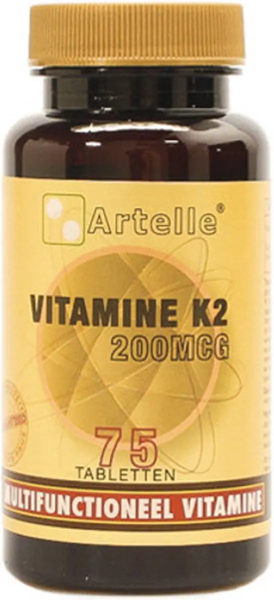 Artelle Vitamine K2 200mcg Menachinon-7 75 Tabletten