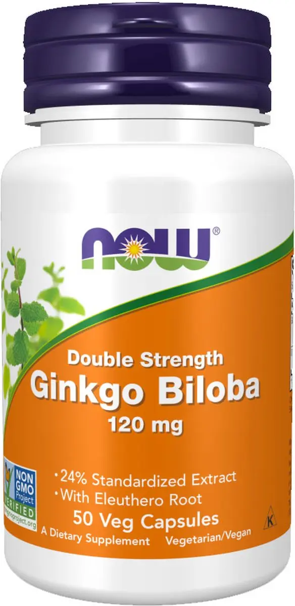 Now Foods Ginkgo Biloba 120mg