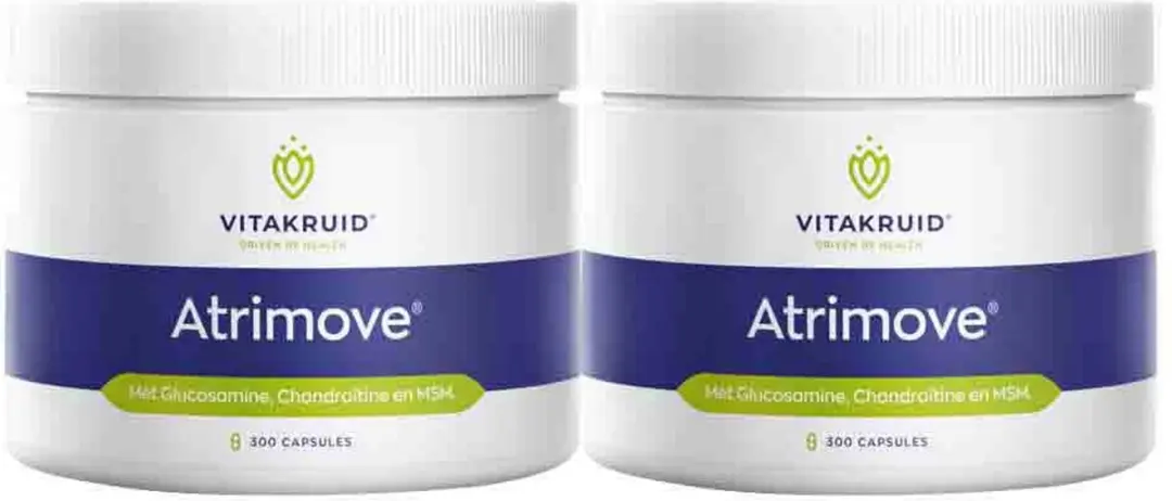 Vitakruid Atrimove Glucosamine Complex 600g - 2x300 capsules - afbeelding 6 van 6