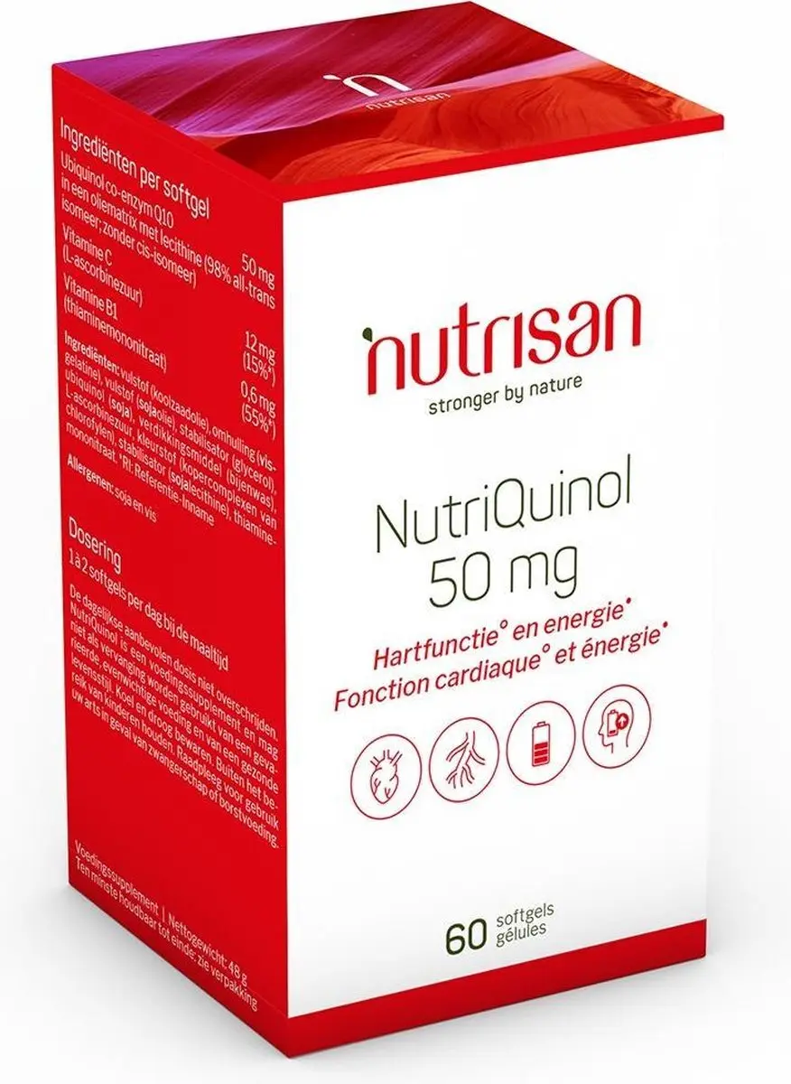 Nutrisan Nutriquinol 50mg Softgels