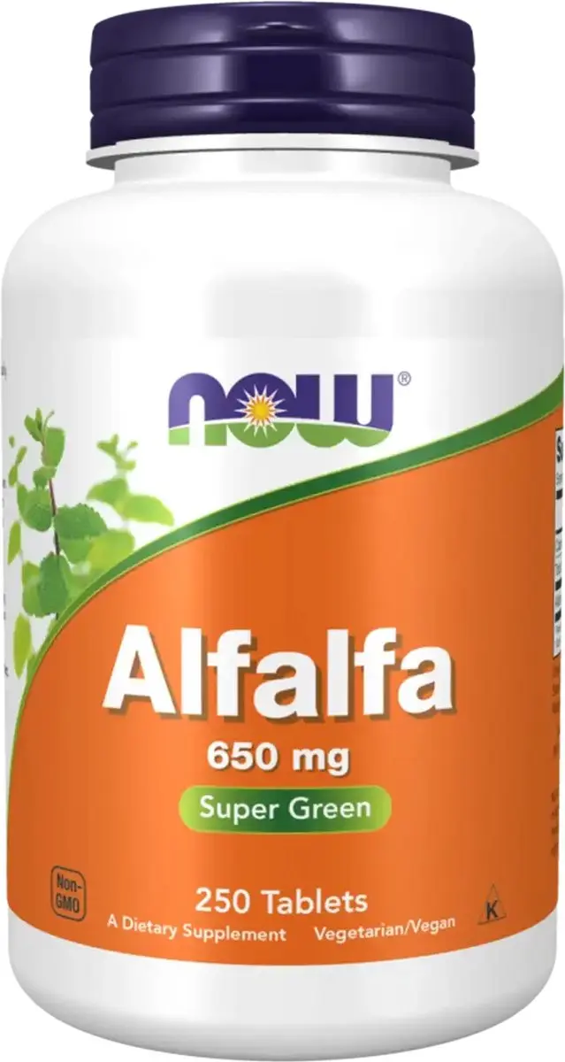 Now Foods Alfalfa 650mg