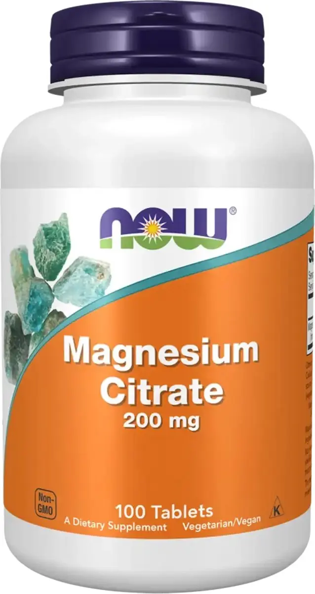 Now Foods Magnesiumcitraat 240 Vcaps