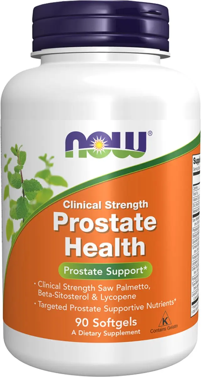 Now Foods Prostate Health Clinical Strength 180 Softgels