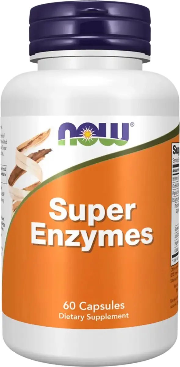 Now Foods Super Enzymes 60 Capsules