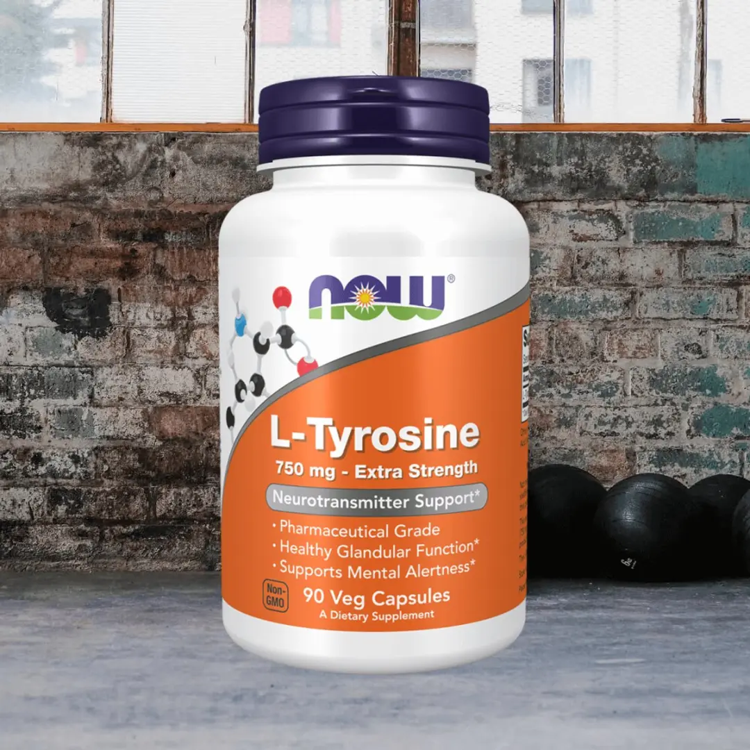 Now Foods L-Tyrosine 750mg 90 Vcaps
