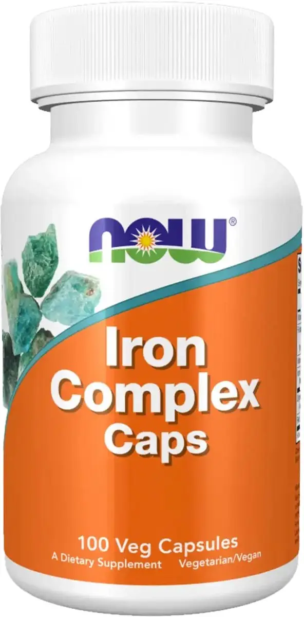 Now Foods IJzer Complex Glycinate 100 Capsules