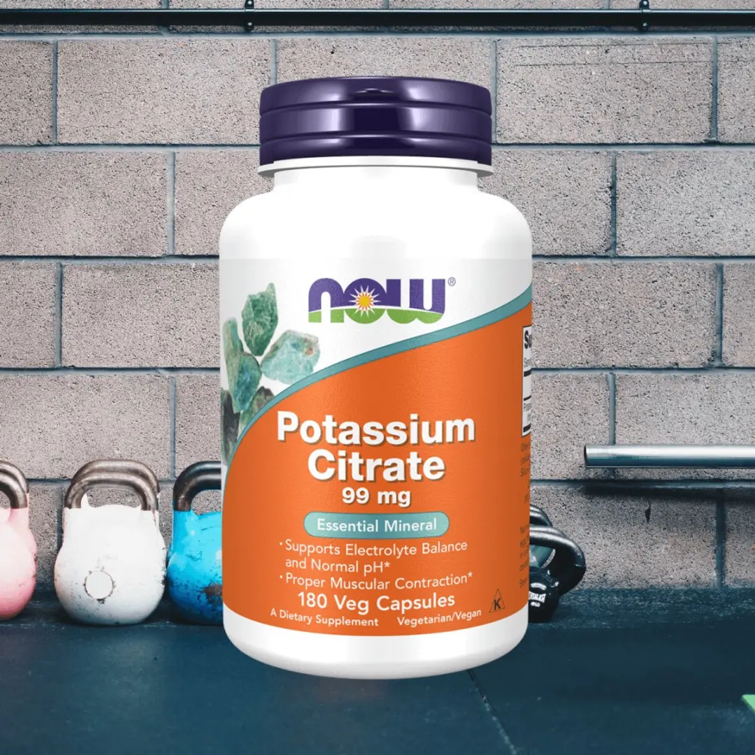 Now Foods Kaliumcitraat 99mg 180 Vcaps