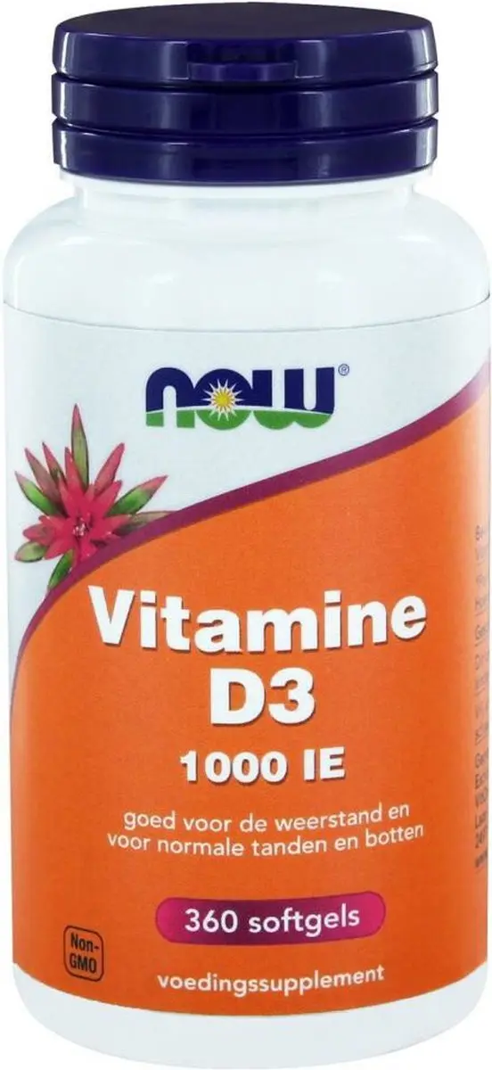 Now Foods Vitamine D3 1000 IE