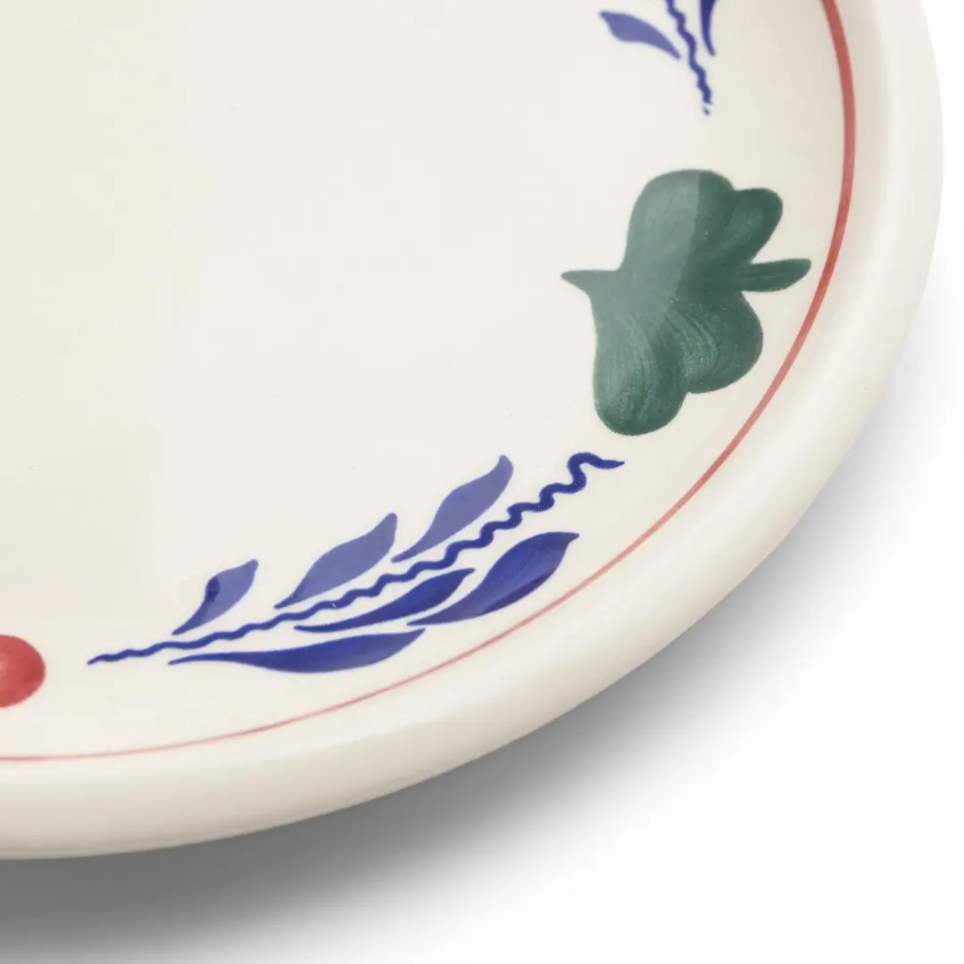 Royal Boch Boerenbont Bord Menuet 16cm - 6 Stuks