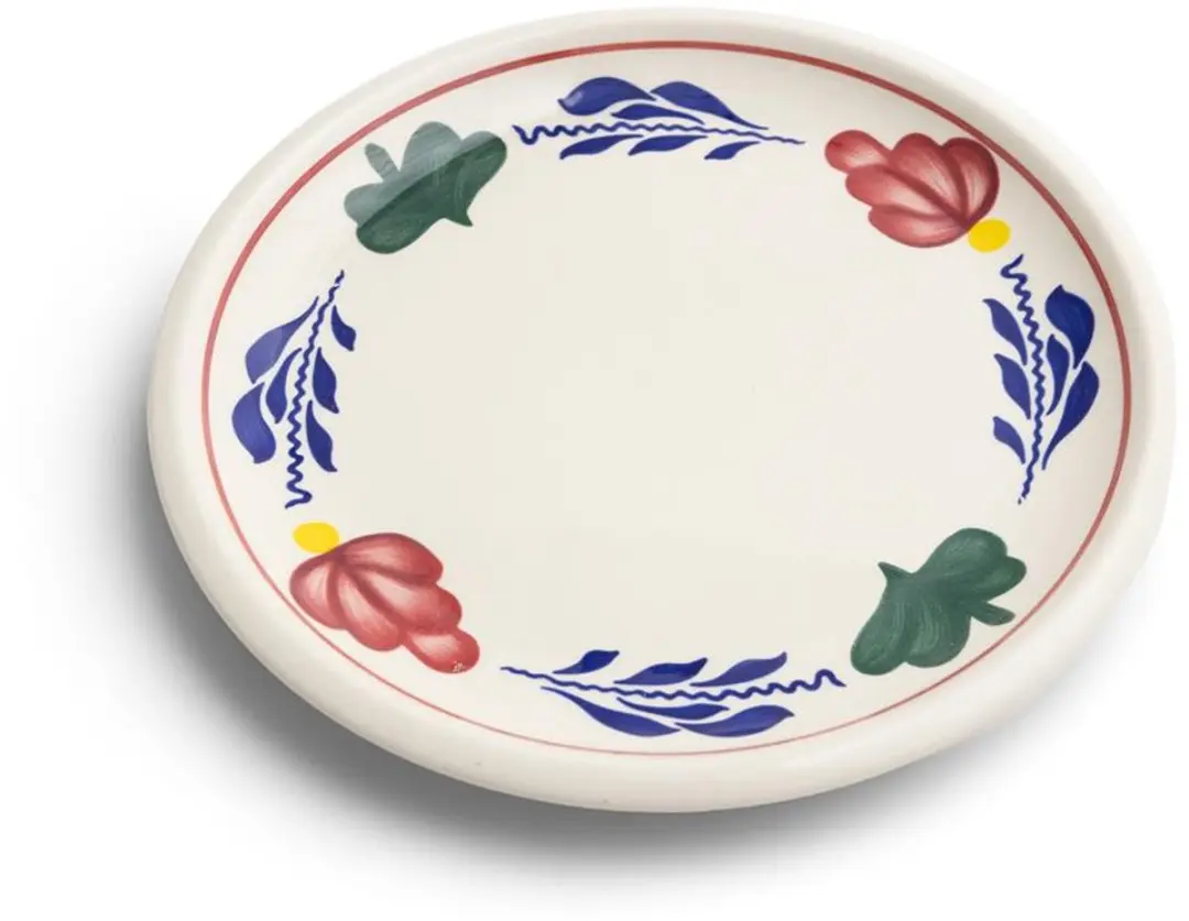 Royal Boch Boerenbont Bord Menuet 16cm - 6 Stuks