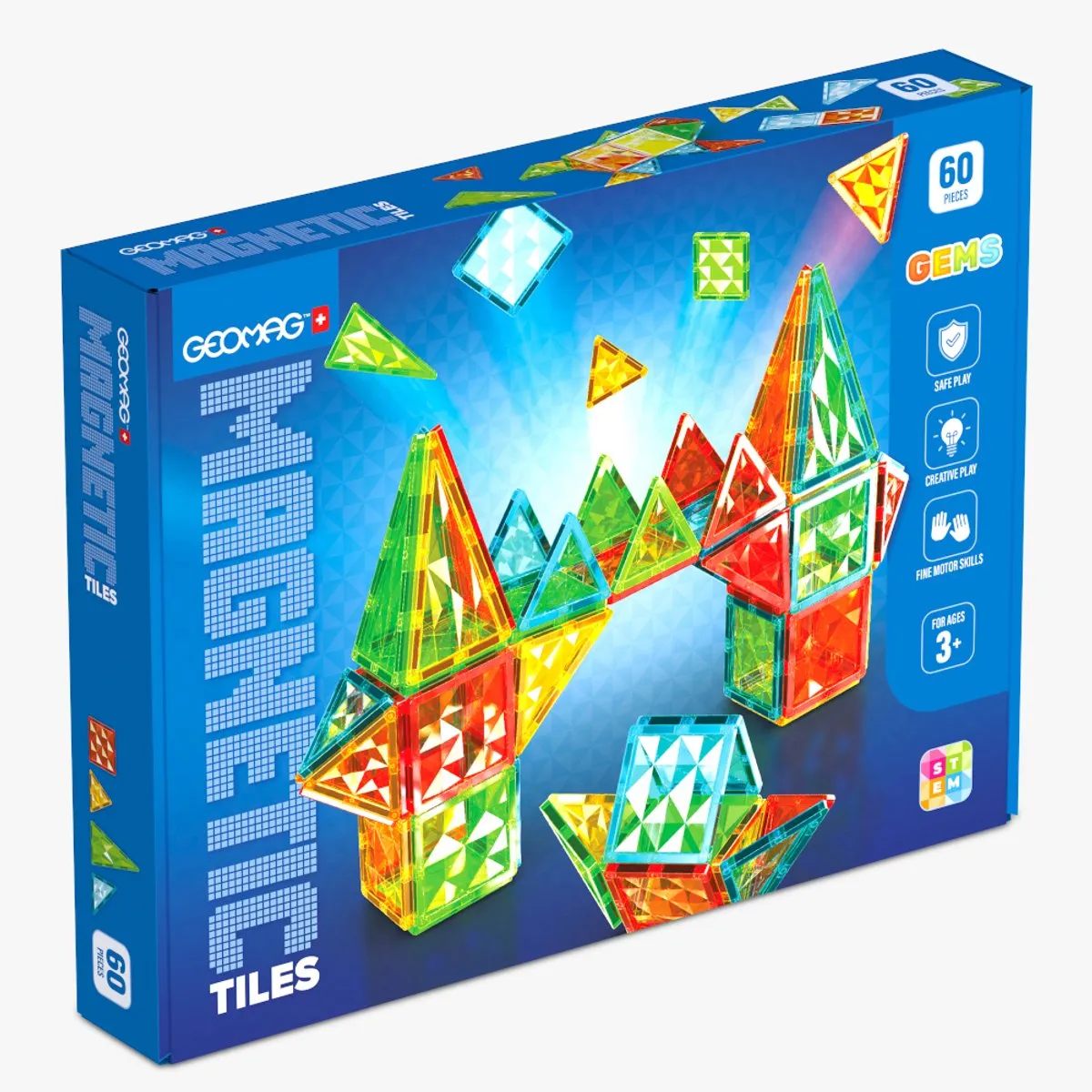 Geomag Tegels Edelstenen Magnetisch