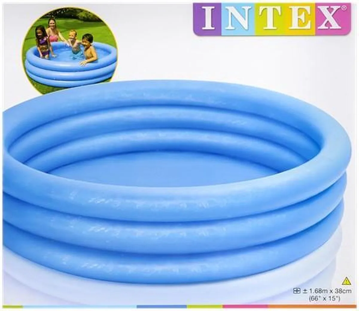 Intex Zwembad 168x38cm - 665L - Blauw