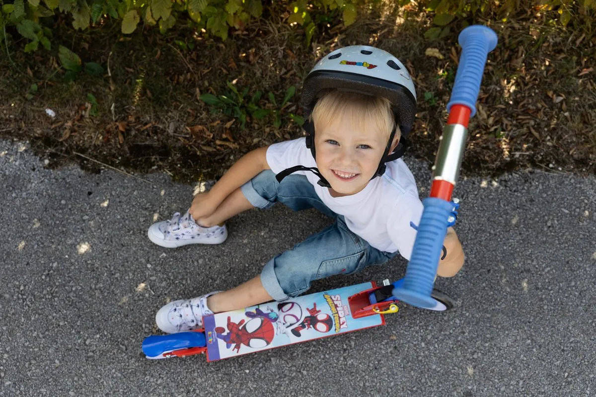 Smoby Spiderman Step - 3 Wielen 3.4 Inch - 73/78/83cm - 50kg