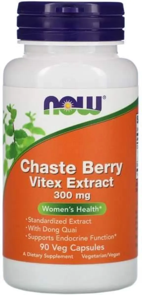 Now Foods Chaste Berry Vitex Extract 300mg