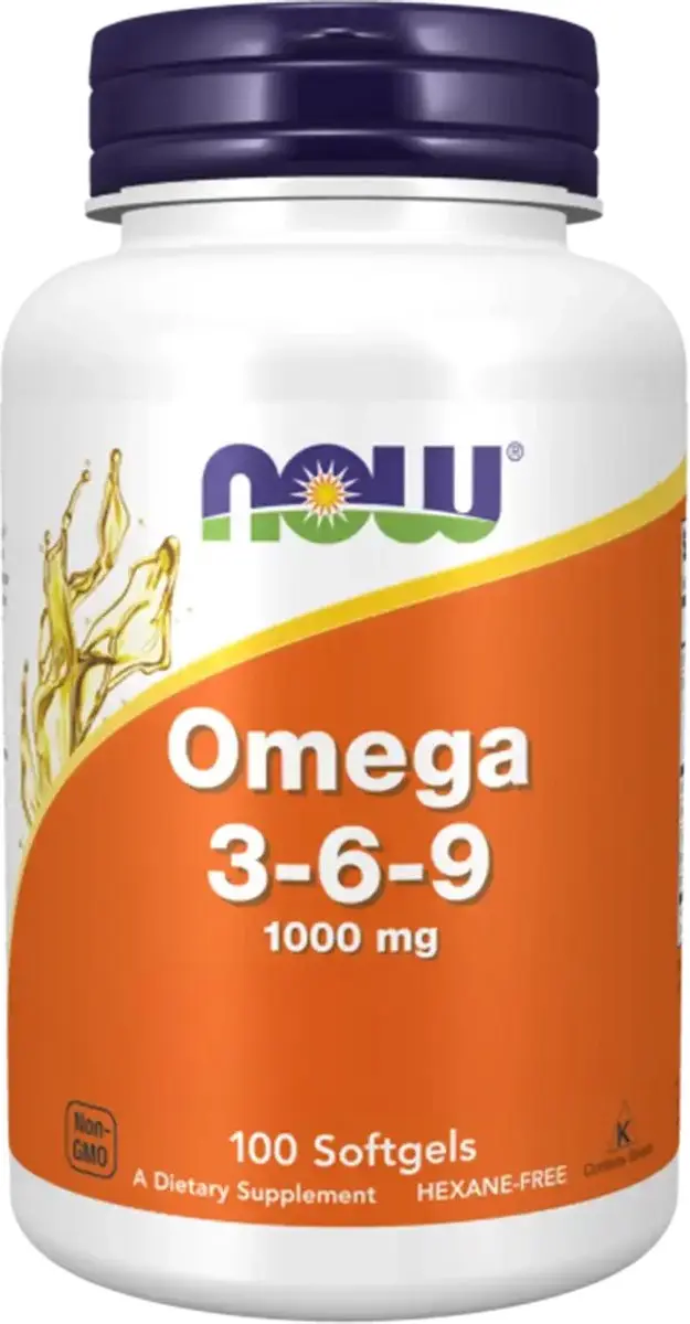 Now Foods Omega 3-6-9 100 Softgels