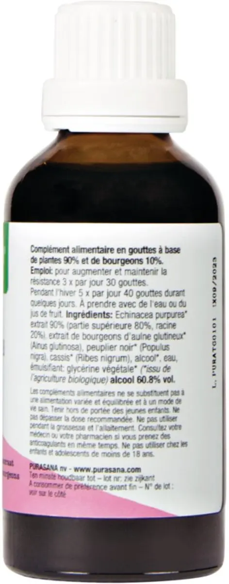 Purasana Echinacea Forte Bio 50ml