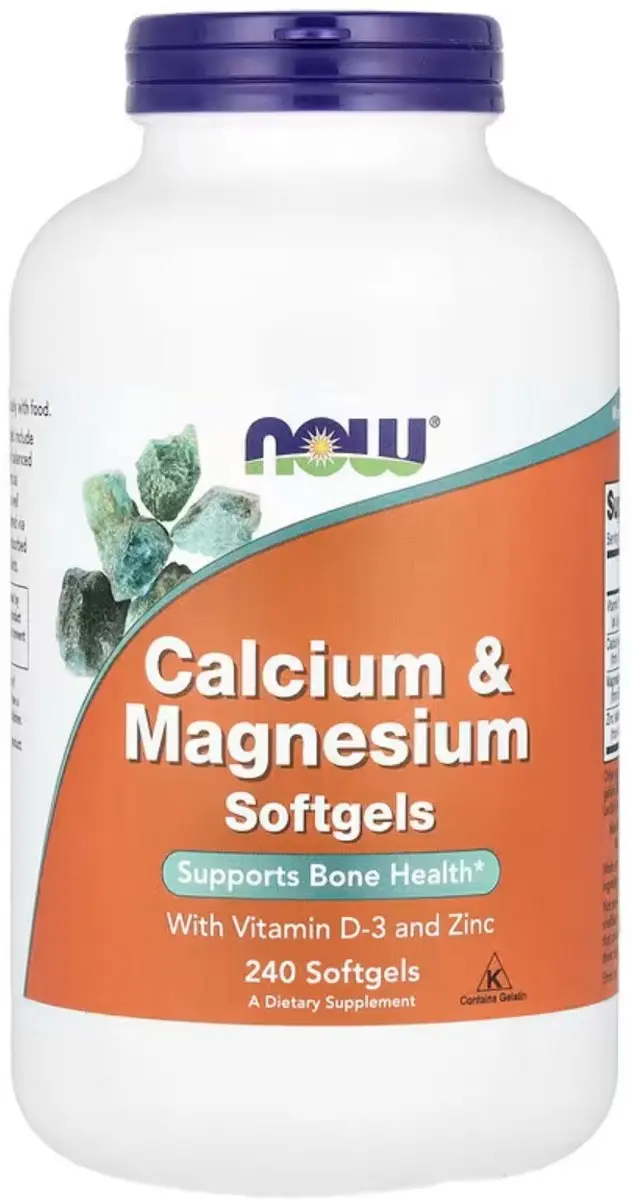 Now Foods Calcium & Magnesium 240 Softgels