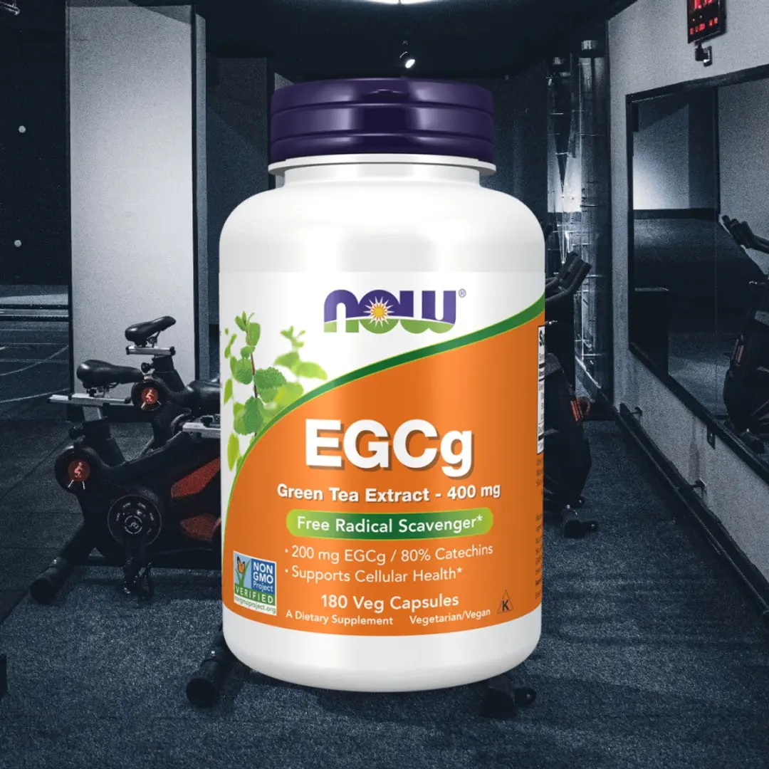 Now Foods EGCg Groene Thee Extract 128g - 180 Vcaps