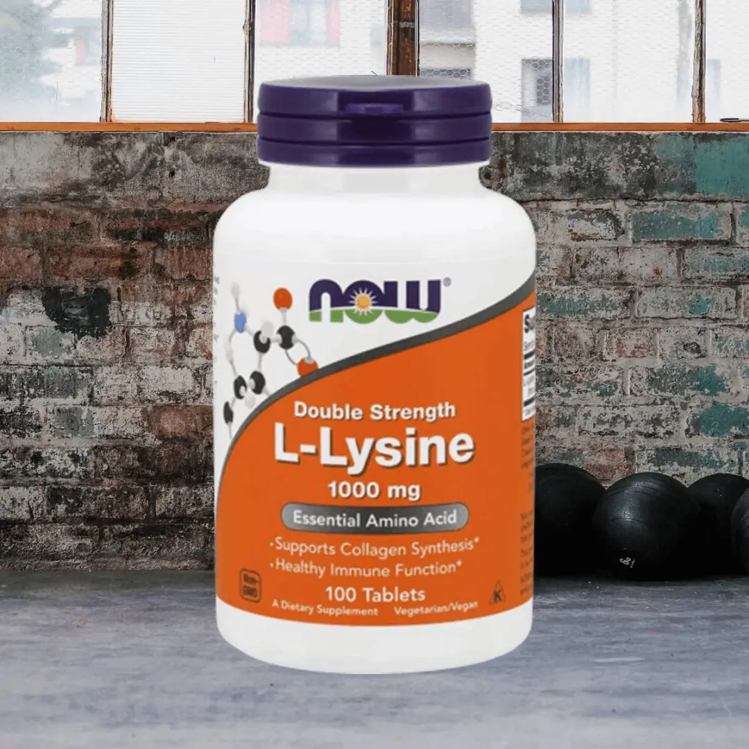 Now Foods L-Lysine 1000mg 100 Tabletten