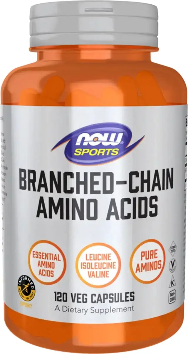 Now Foods BCAA 120 Capsules