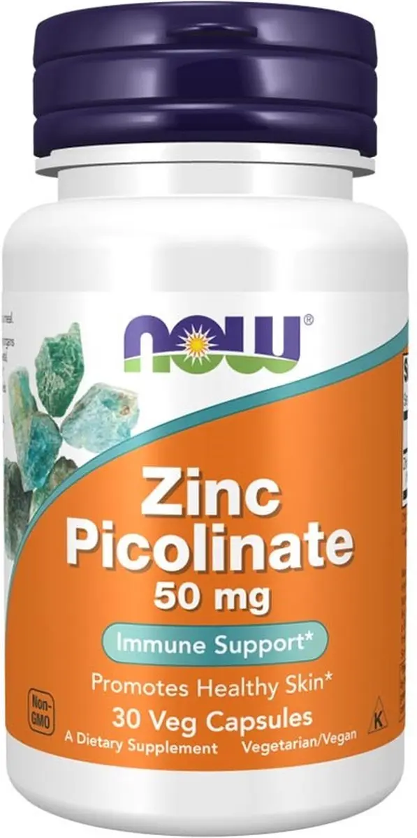 Now Foods Zink Picolinaat 50mg