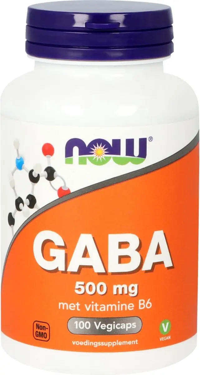 Now Foods GABA 500mg 100 Vegicaps