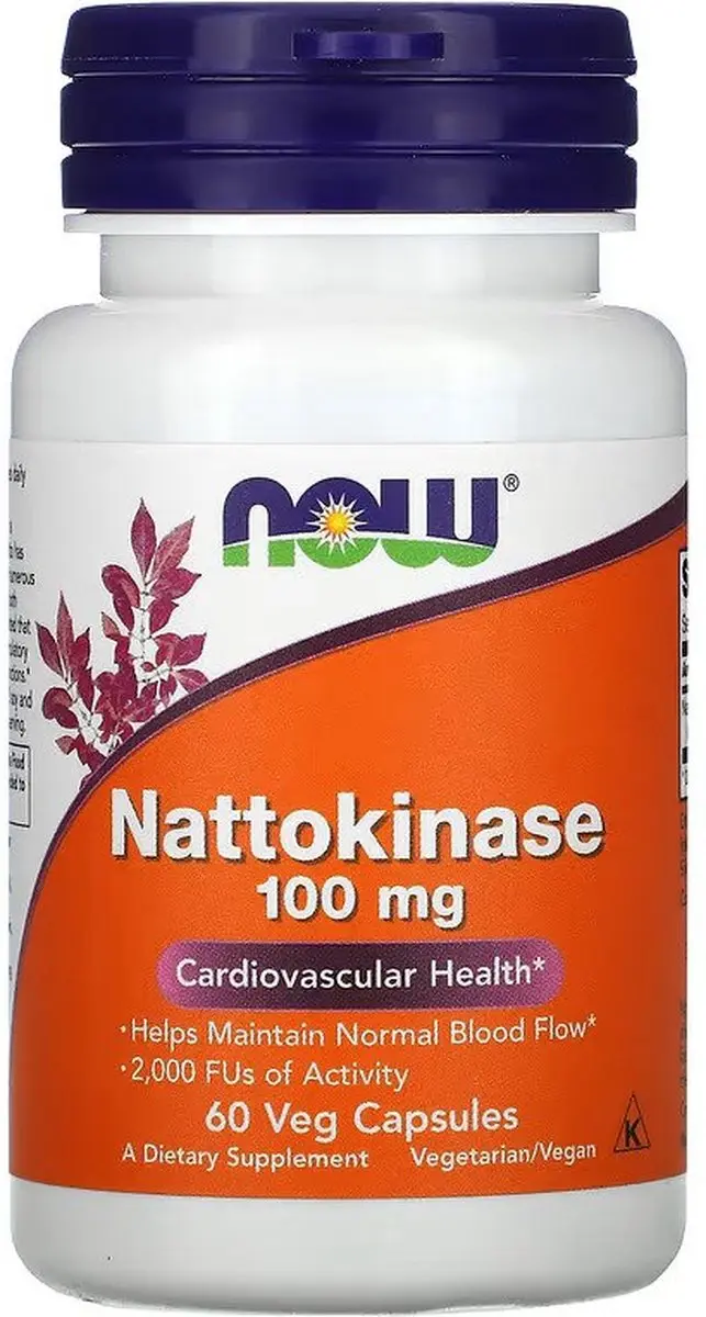 Now Foods Nattokinase 100mg Capsules