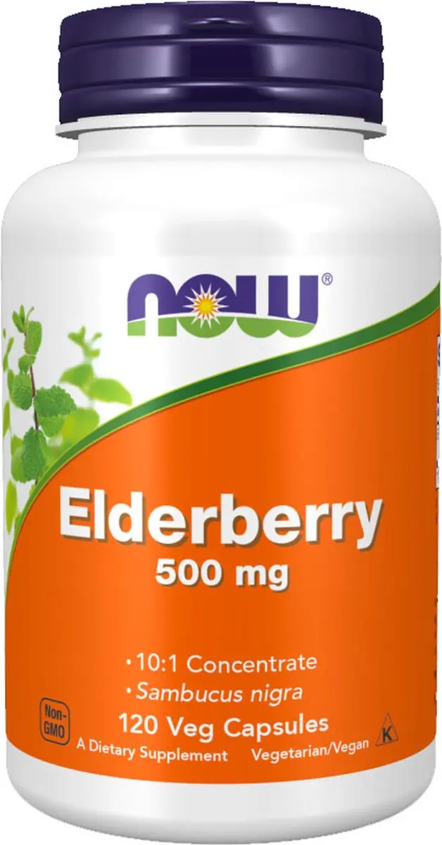 Now Foods Elderberry 500mg