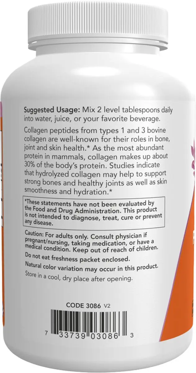 Now Foods Collageen Peptides Poeder 227g