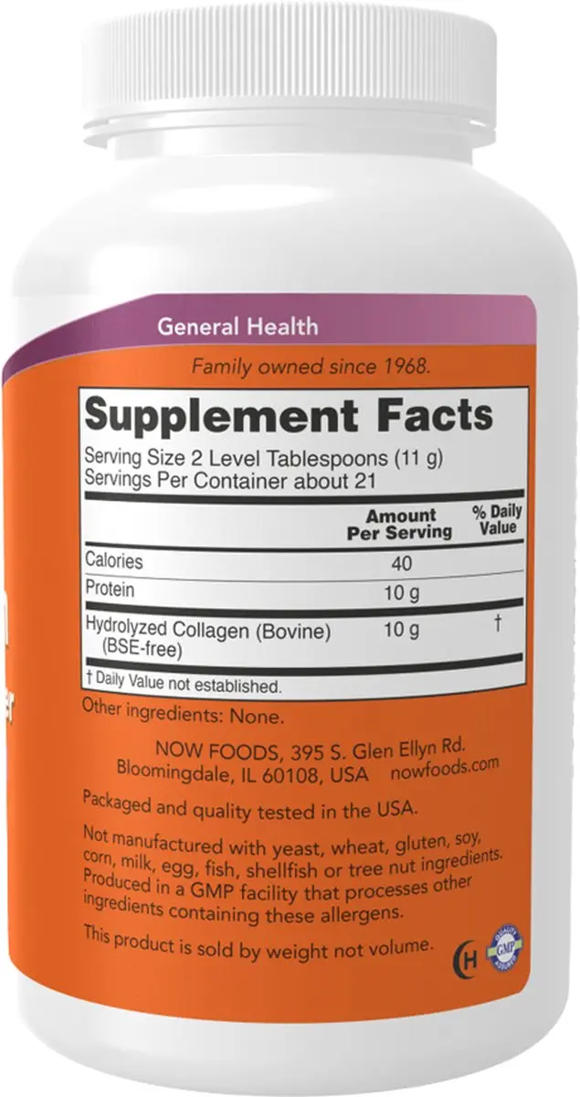 Now Foods Collageen Peptides Poeder 227g