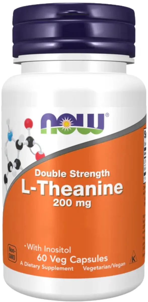 Now Foods L-Theanine 200mg