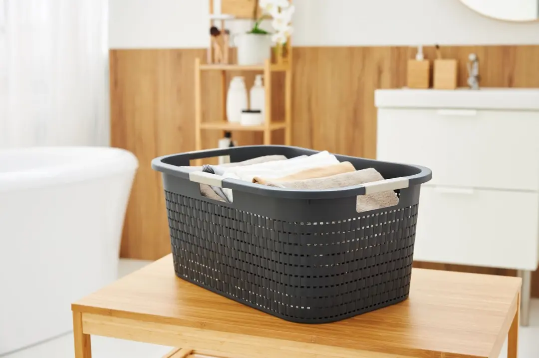 Rotho Country Wasmand Set 3x40L - Antraciet