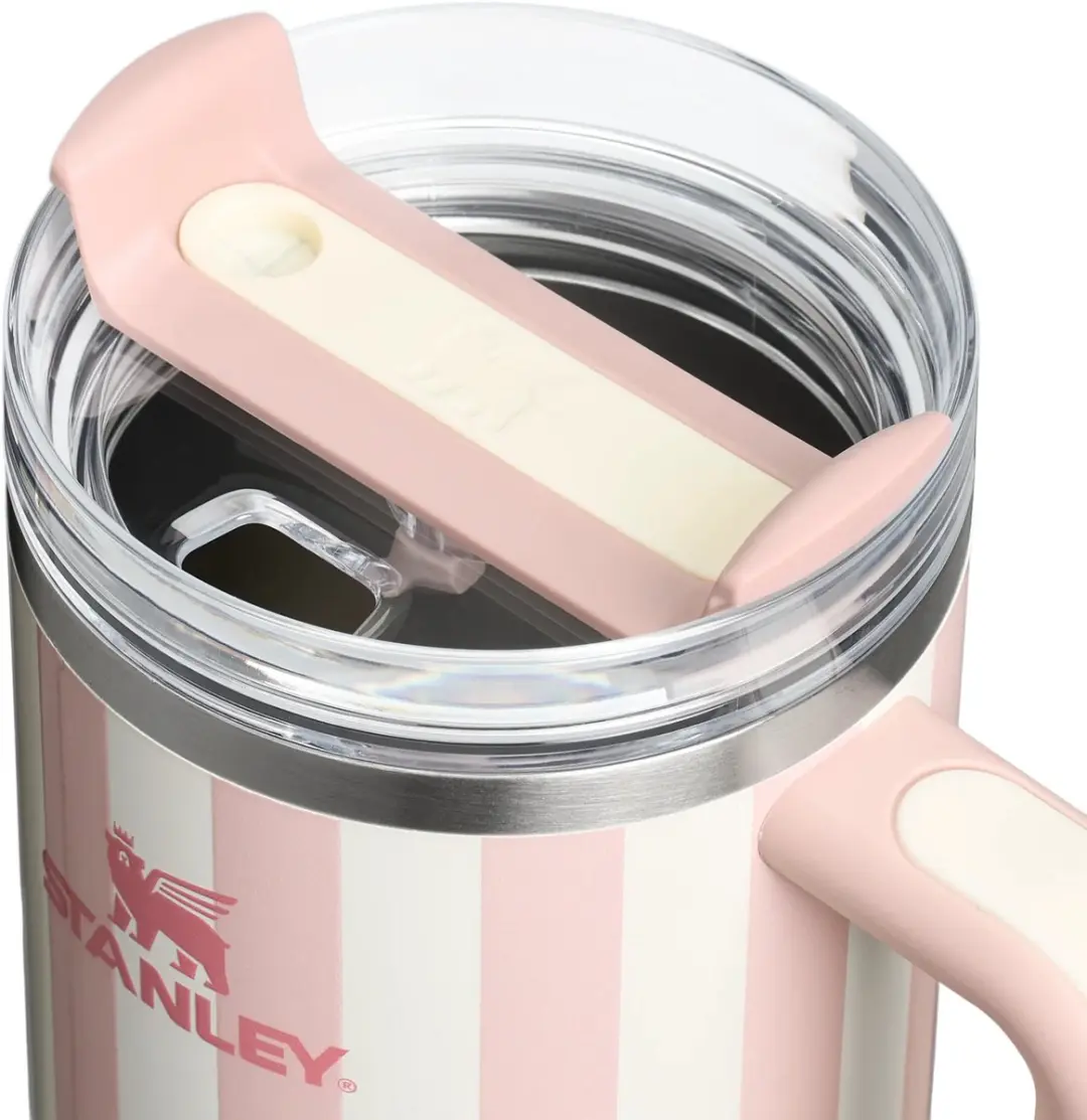 Stanley Quencher H2.0 Flowstate Tumbler 1.2L - Roze/Wit