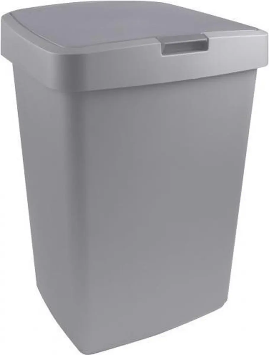 Sunware Delta Prullenbak Klep 50L - Grijs