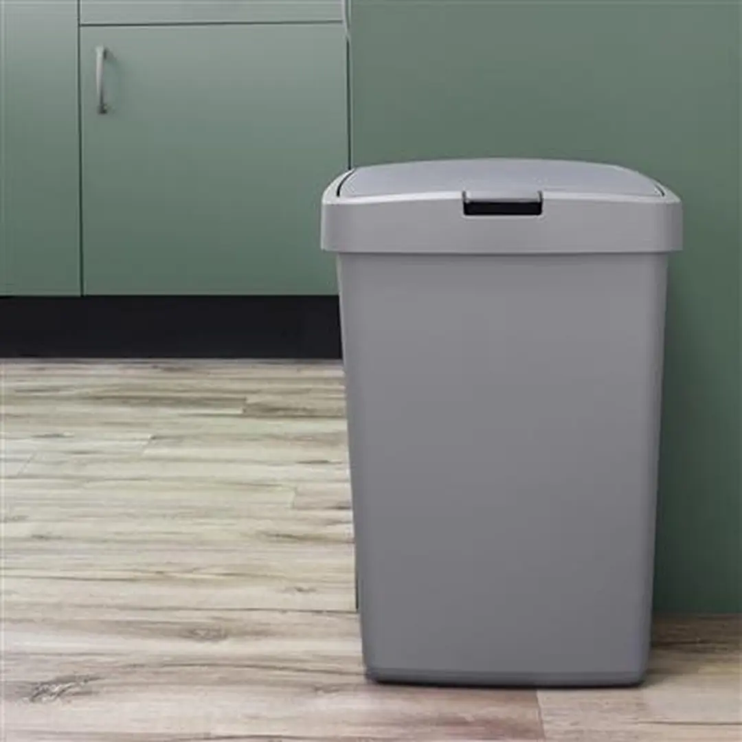 Sunware Delta Prullenbak Klep 50L - Grijs