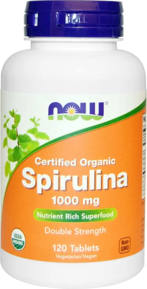 Now Foods Spirulina 120 Tabletten