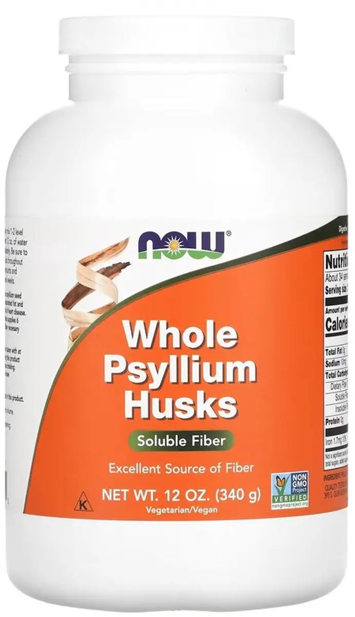 Now Foods Whole Psyllium Husk 340g