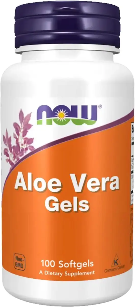 Now Foods Aloë Vera Gels 100 Stuks