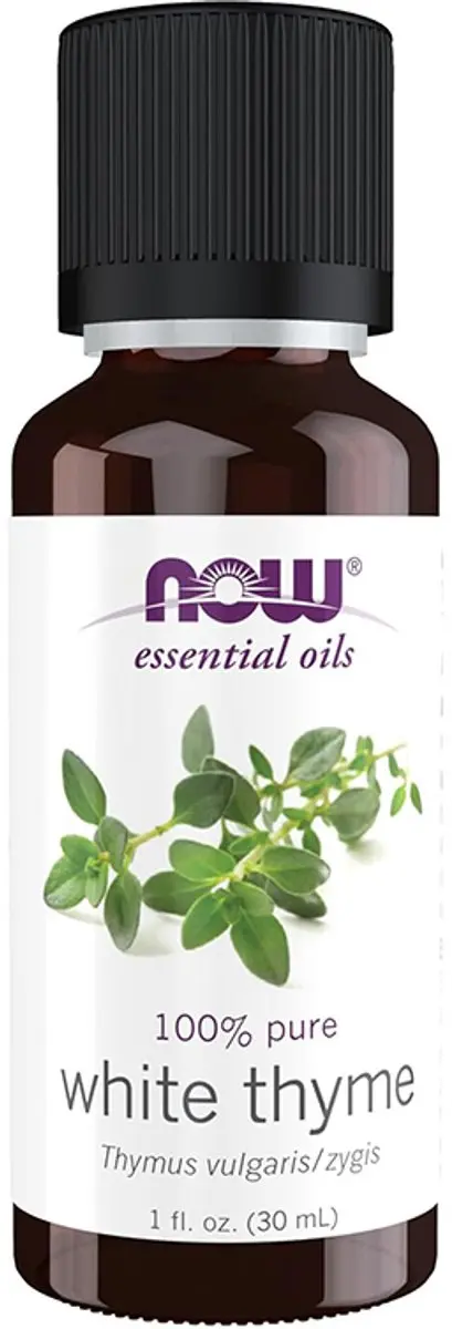 Now Foods Witte Tijm Olie 30ml